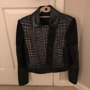 Navy BCBG moto jacket